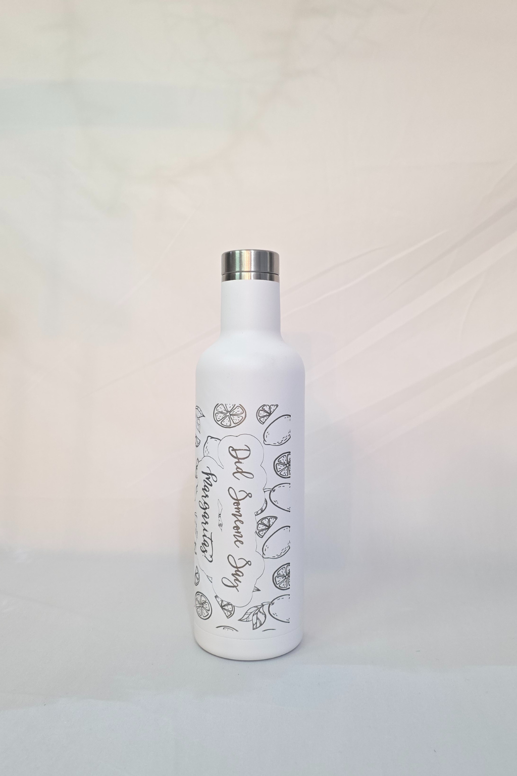 Engraved Stainless steel with copper insulated water bottle 24h Hot & cold