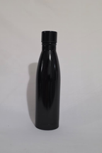 Copper vaccum insulated marble white water bottle