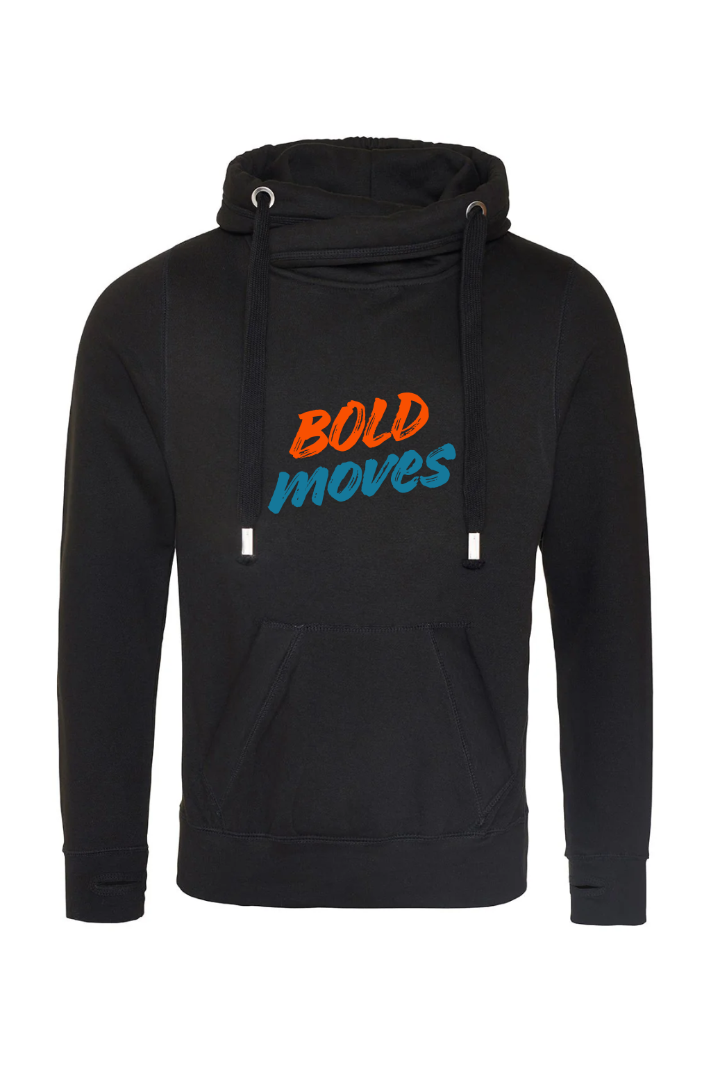 Cross neck Hoodie - Heavy Weight 330