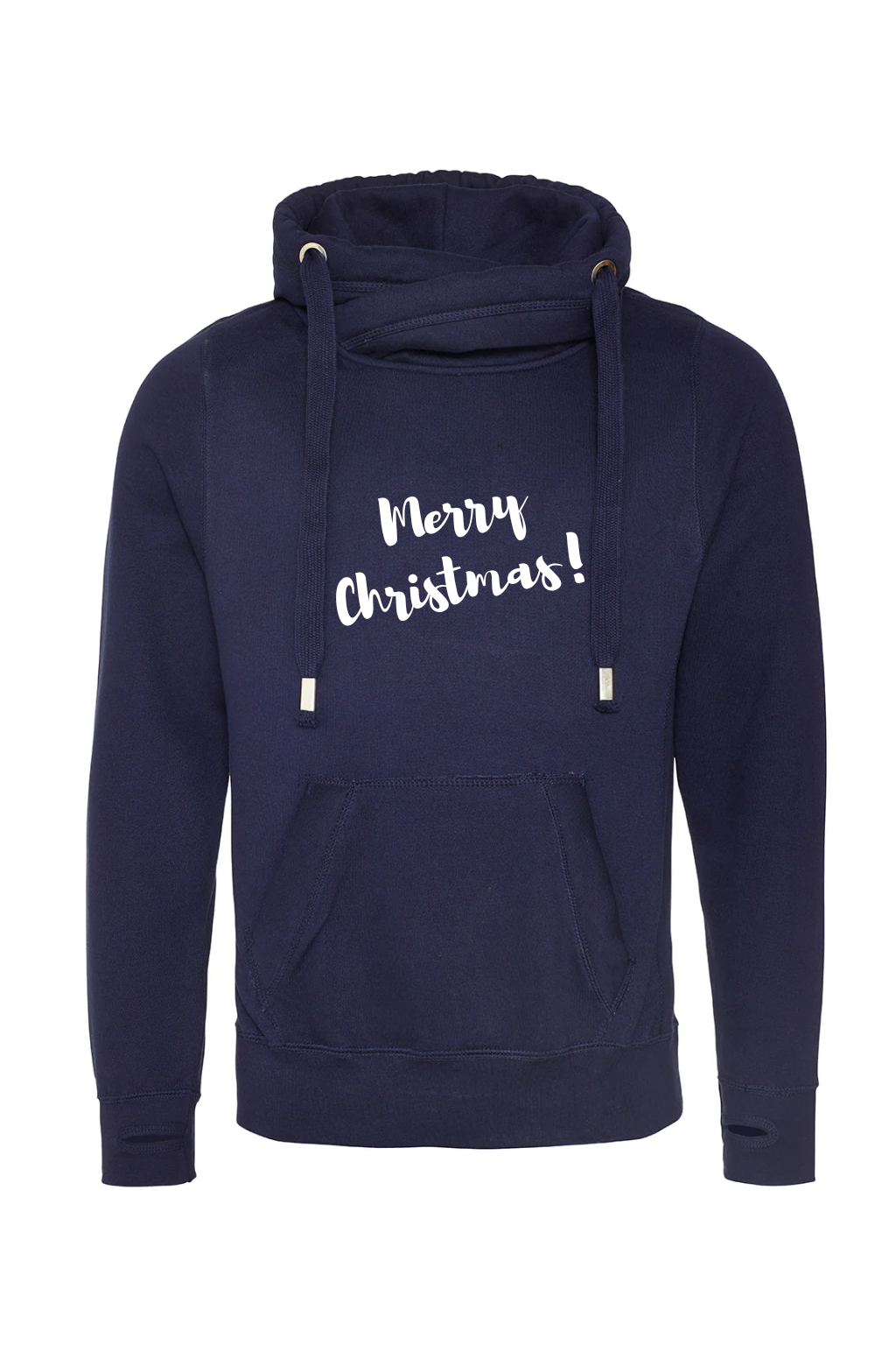 Cross neck Hoodie - Heavy Weight 330
