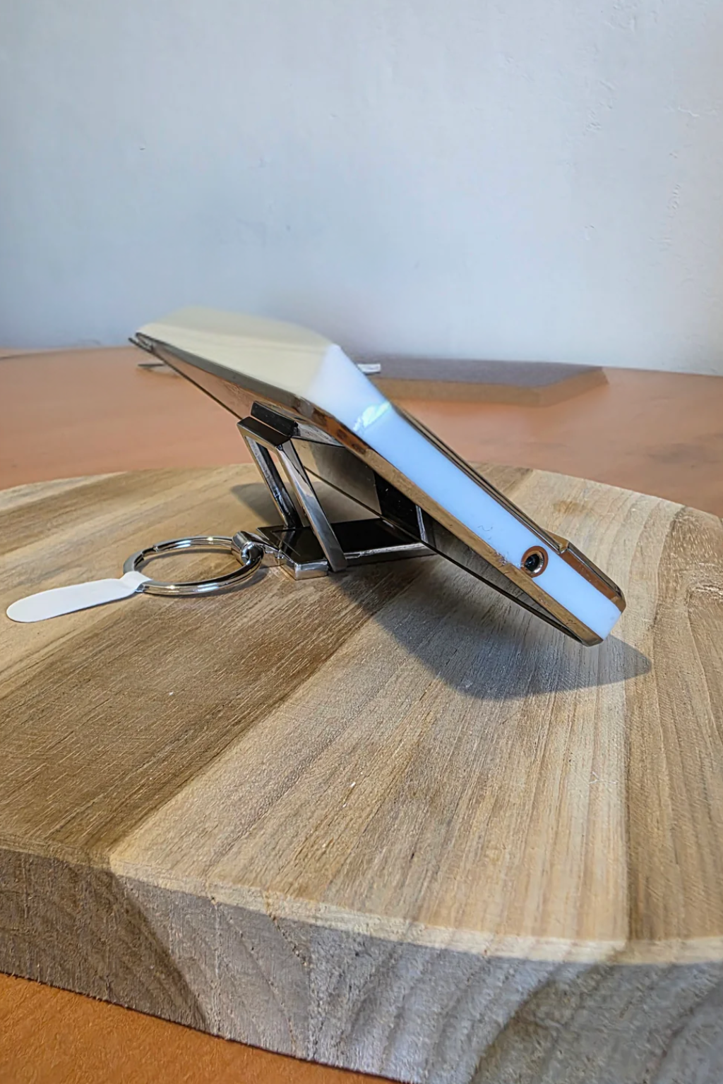 Phone stand keychains