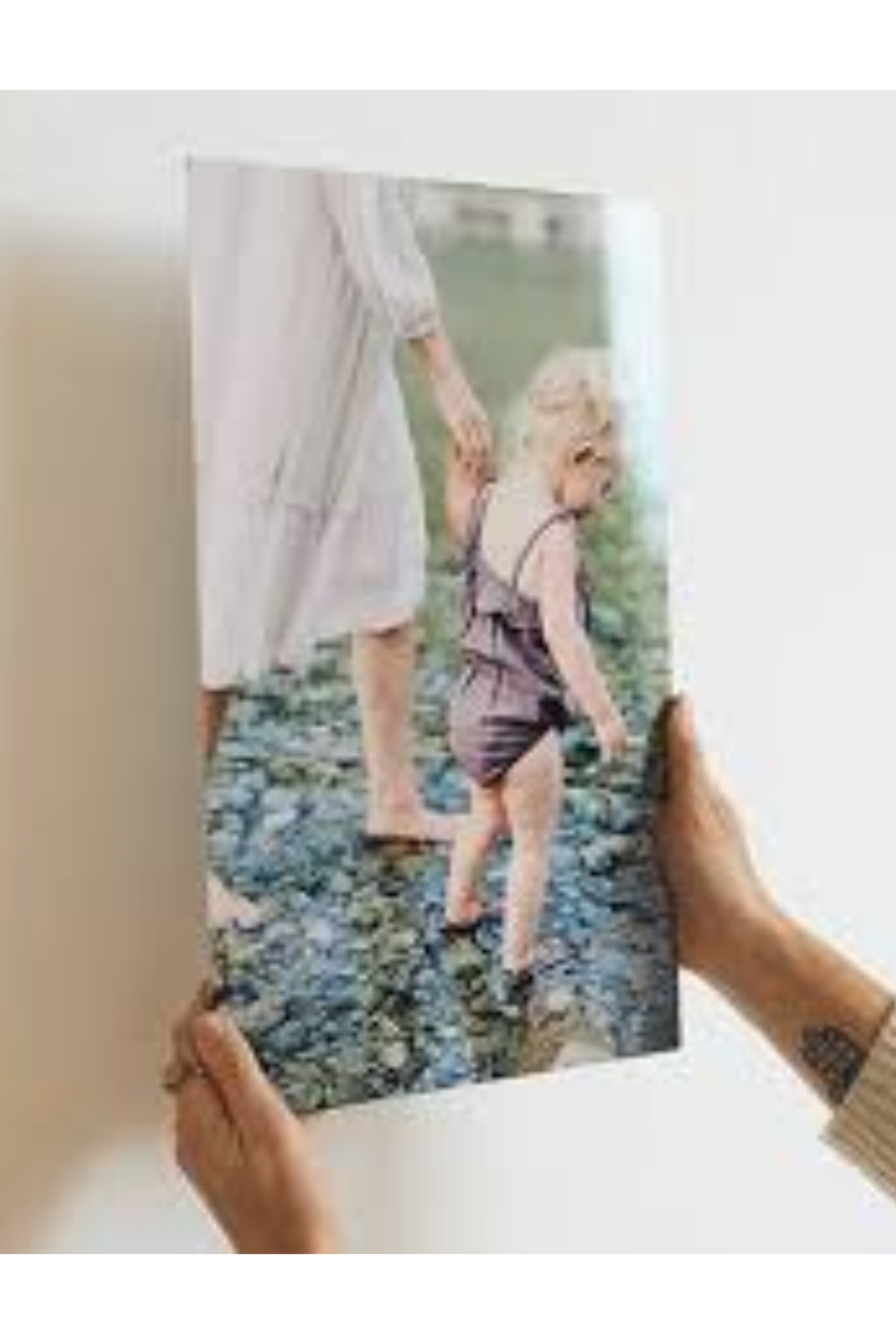 Aluminum Metal photo panels on wall